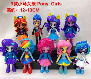 Fake Equestria Girls Minis Figures