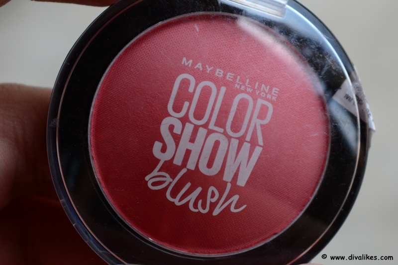 Maybelline Color Show Blush Fresh Coral Review Diva Likes