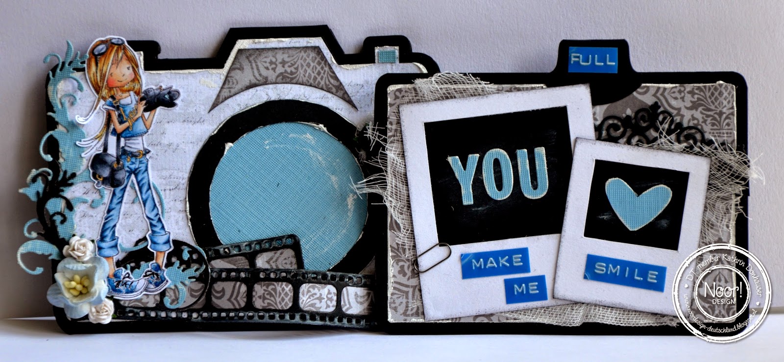 Kruemels Bastel-Blog: Eine Fotoapparat-Karte