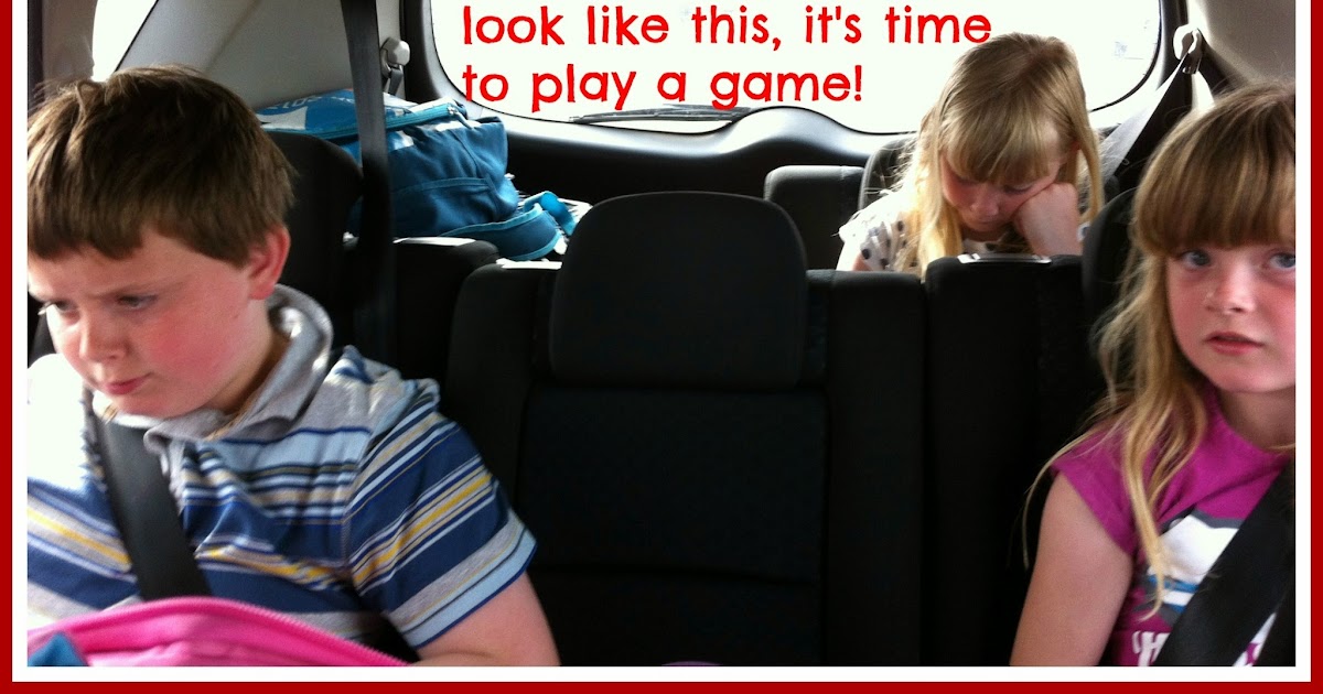 Mummy From The Heart Five great family games to play in the car