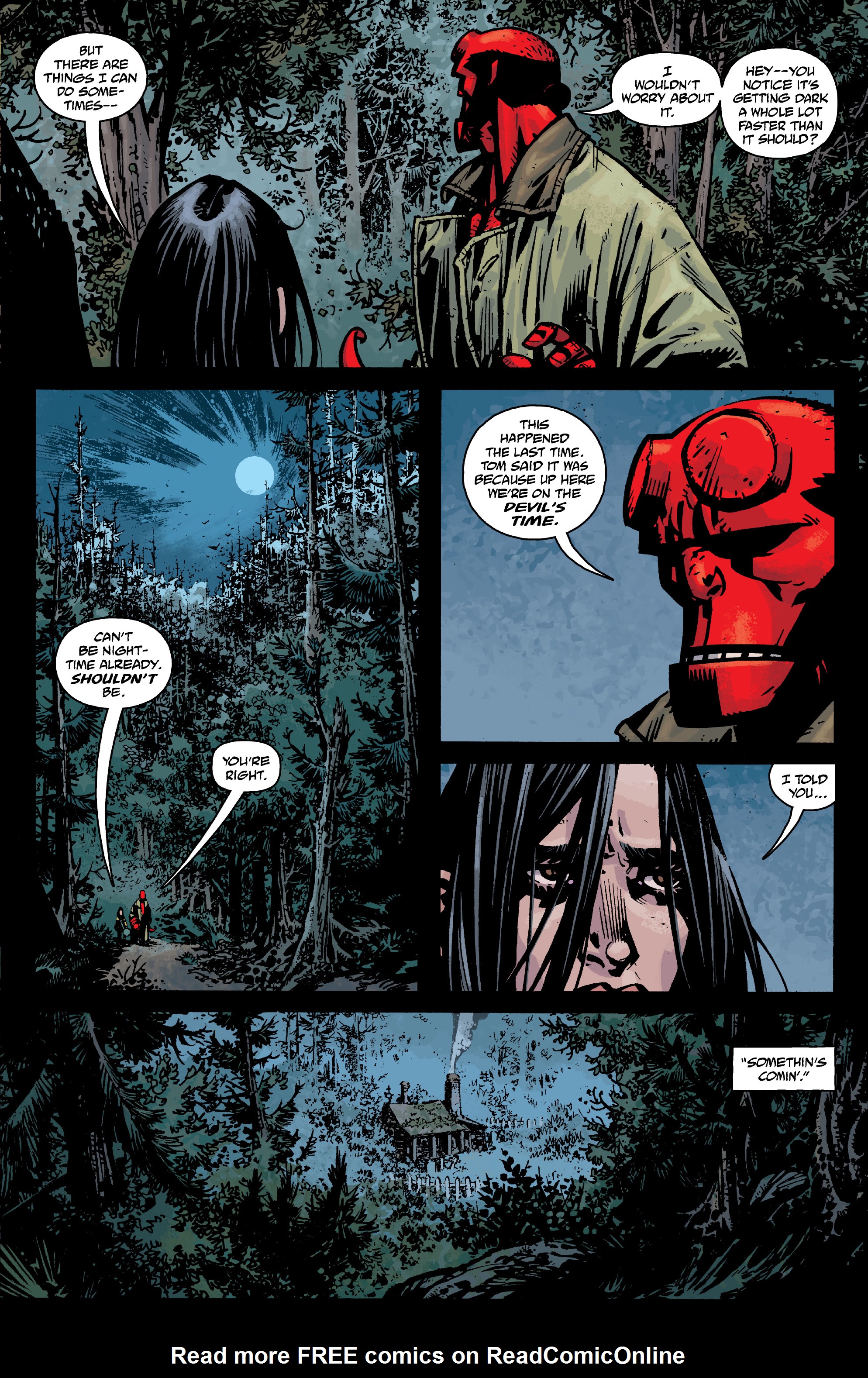 Read online Hellboy and the B.P.R.D.: The Return of Effie Kolb comic -  Issue #1 - 13