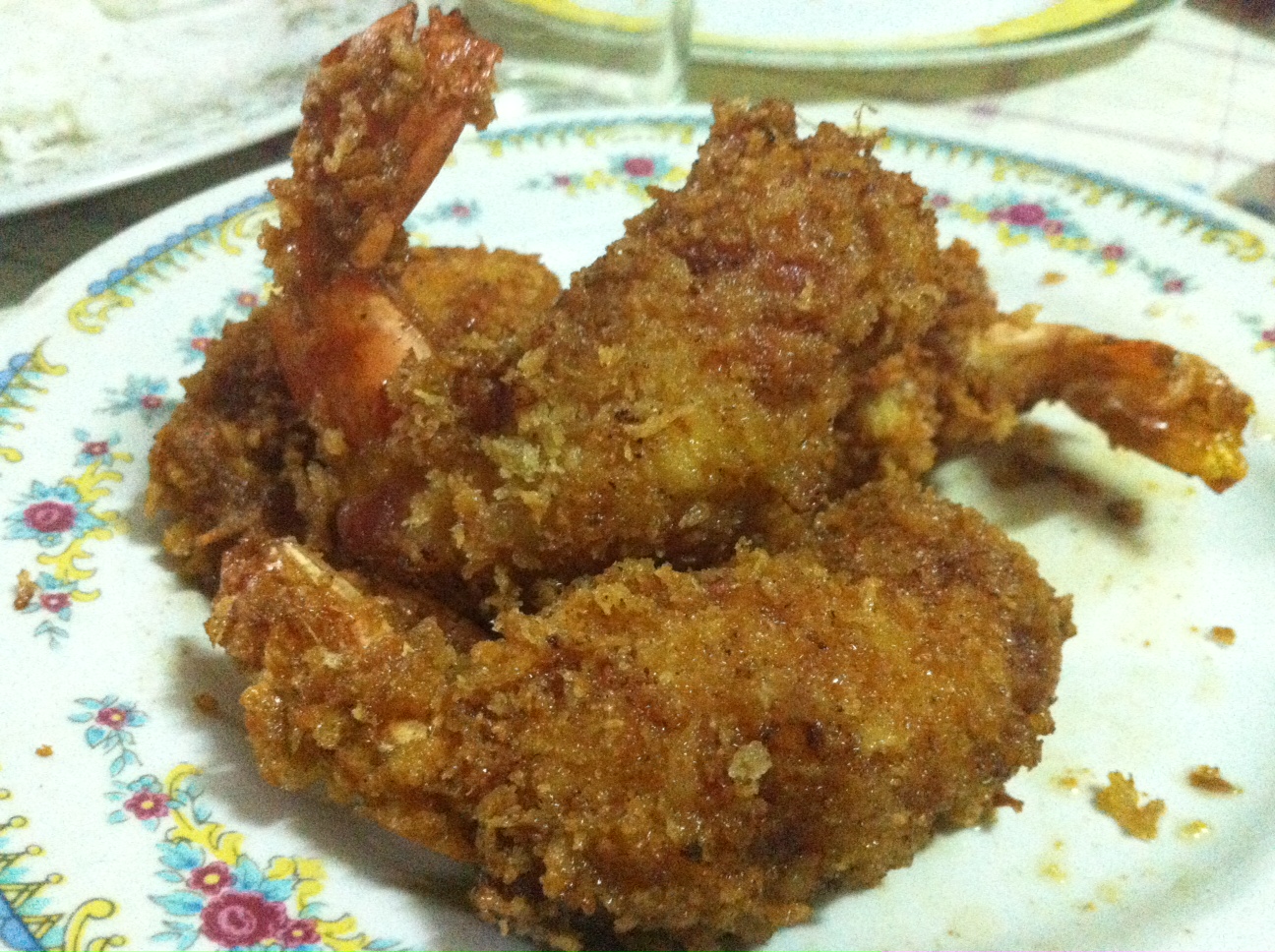 bunay's little corner Recipe Breaded BaconWrapped Prawns
