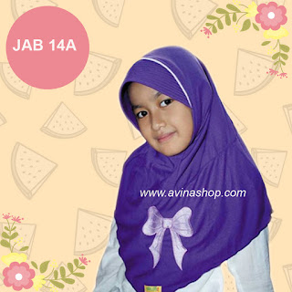 jilbab anak delima Jab 14A