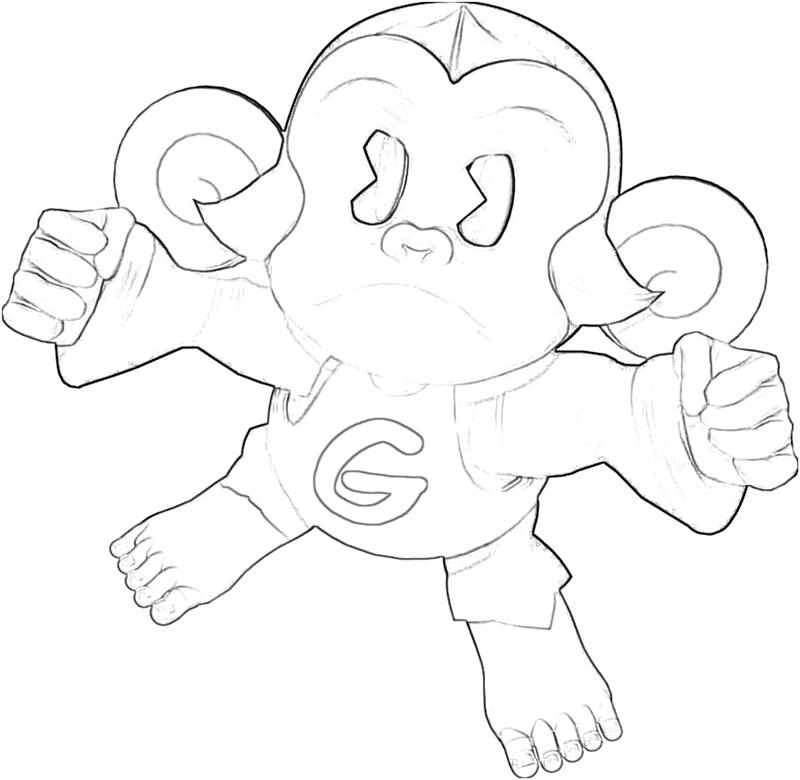 uakari coloring pages - photo #27