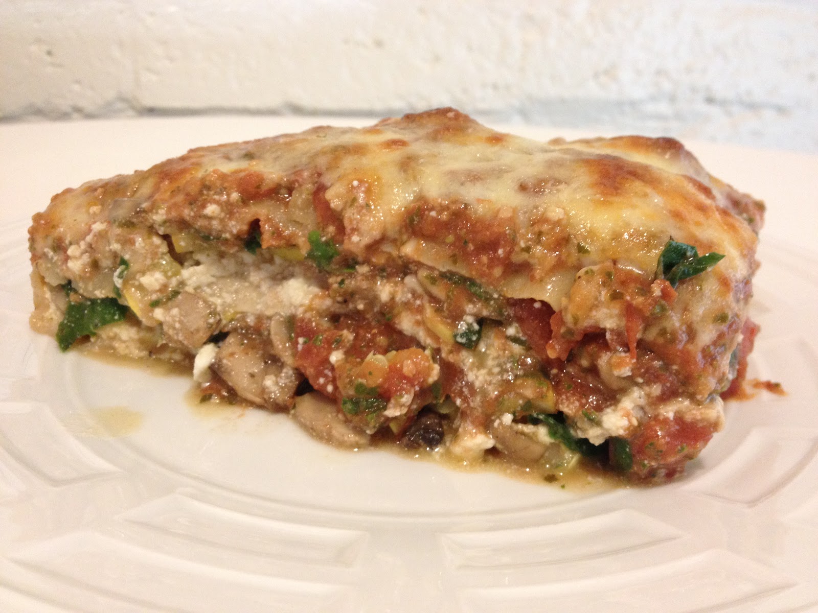 The Sustainable Palate Summer Vegetable Lasagna with TomatoPesto Sauce