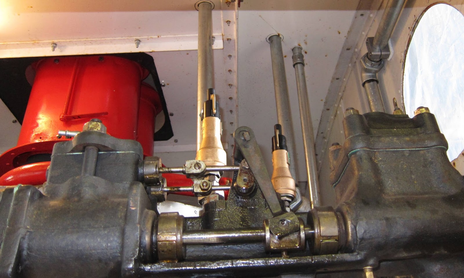 Sentinel Steam Loco 7109 Safety Valves (2)