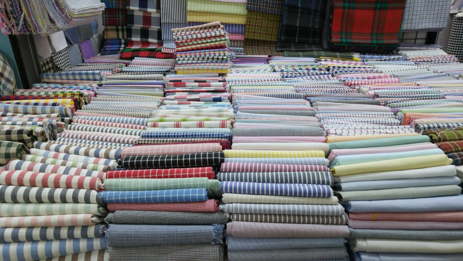 Fabric shopping in Seoul, South Korea A Stitching Odyssey