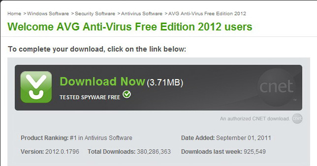 cnet downloads free antivirus software