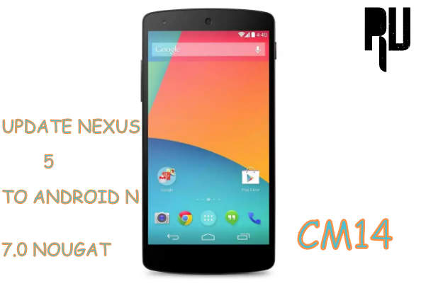 Nexus 5 nougat rom
