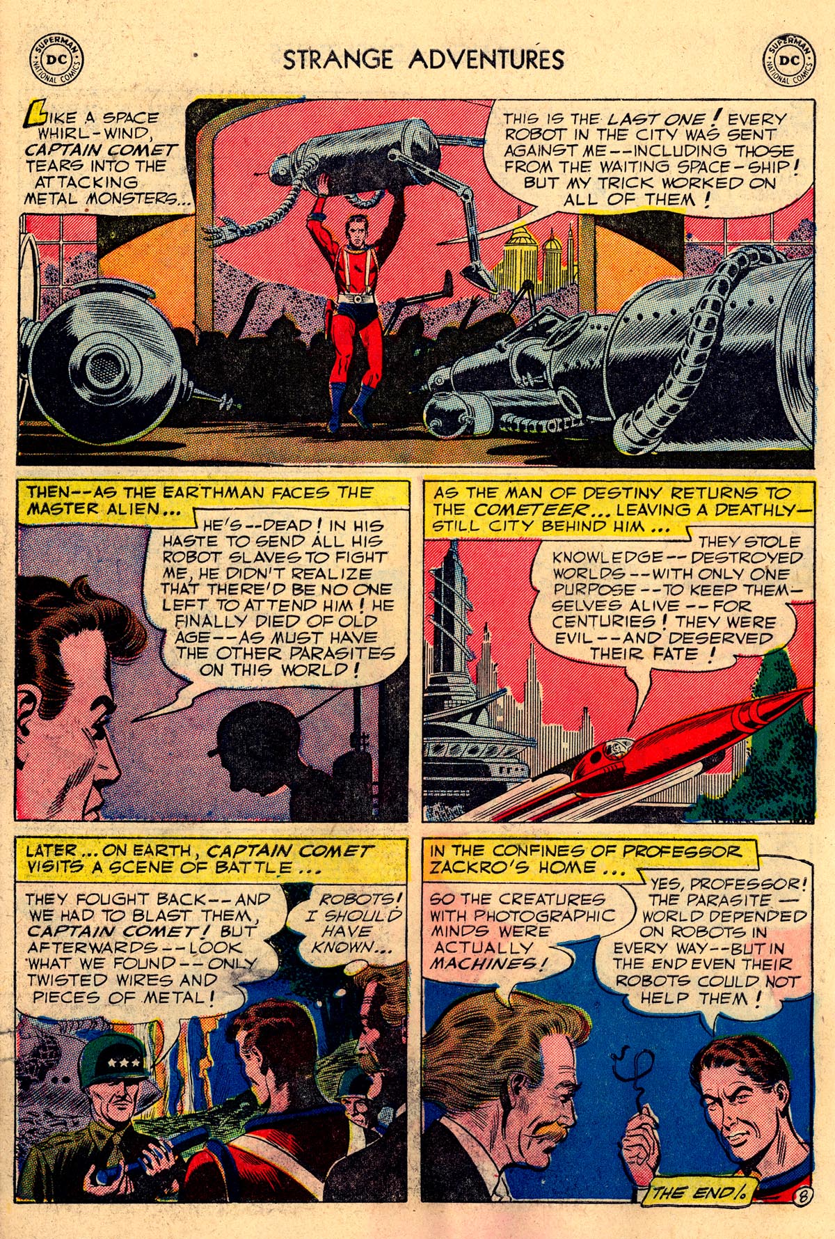 Read online Strange Adventures (1950) comic -  Issue #23 - 34