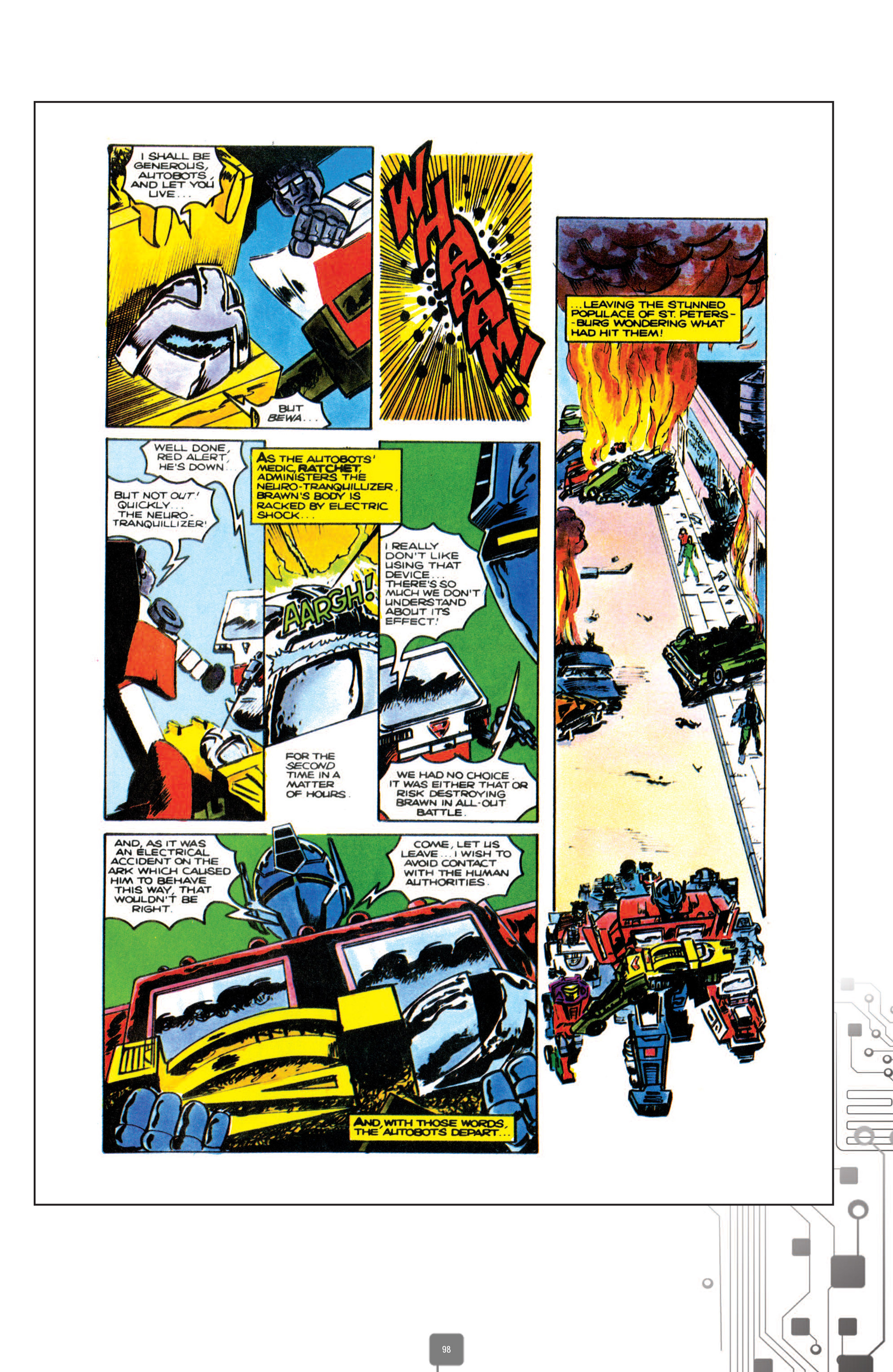 Read online The Transformers Classics UK comic -  Issue # TPB 1 - 99