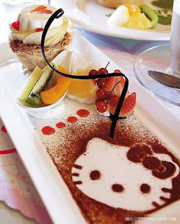 Hello Kitty dessert