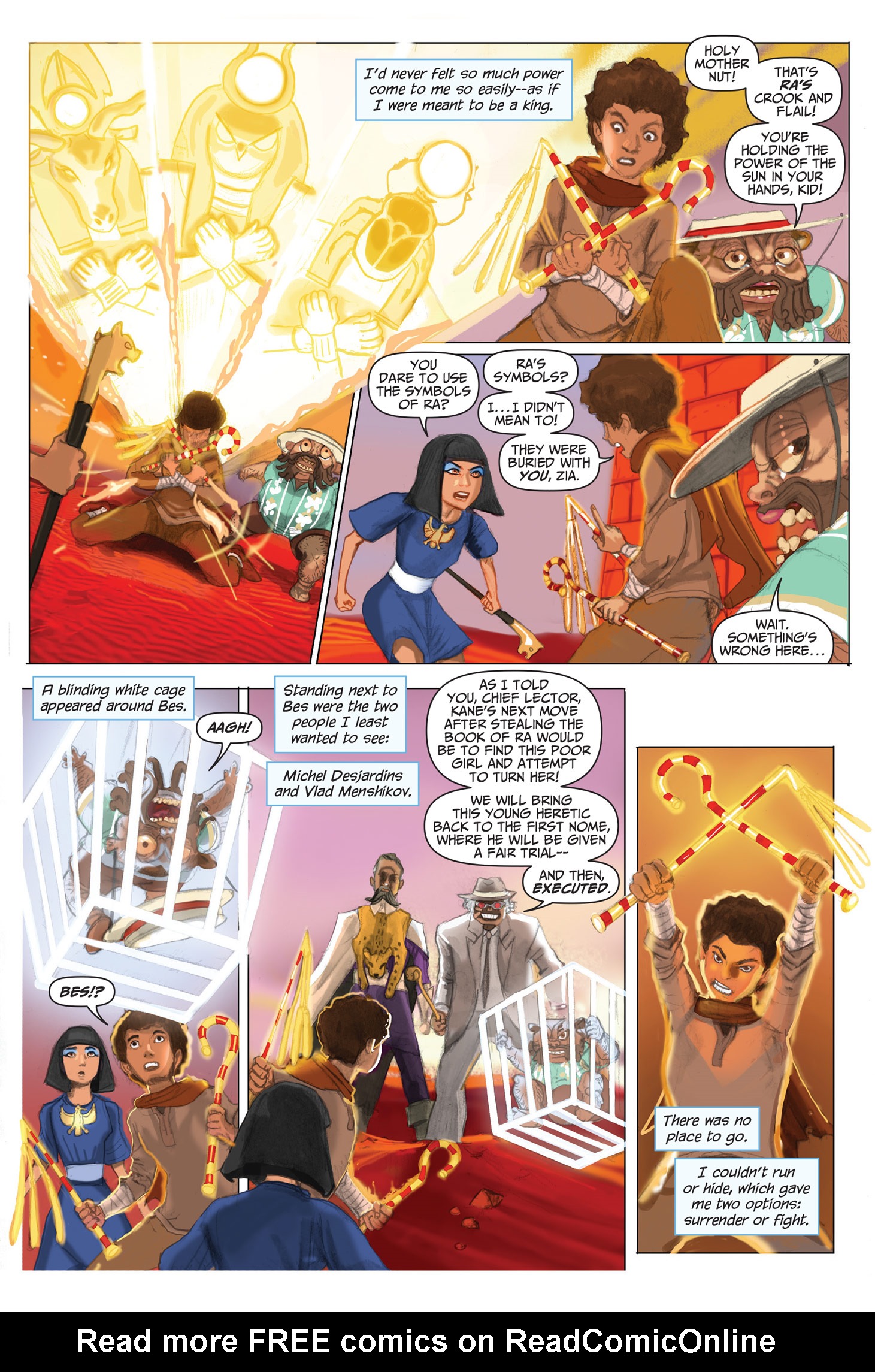 Read online The Kane Chronicles comic -  Issue # TPB 2 - 77