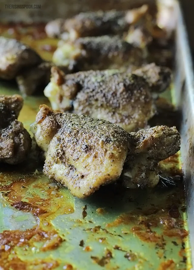 Roasted Curry Chicken Thighs Recipe with Grass-Fed Butter