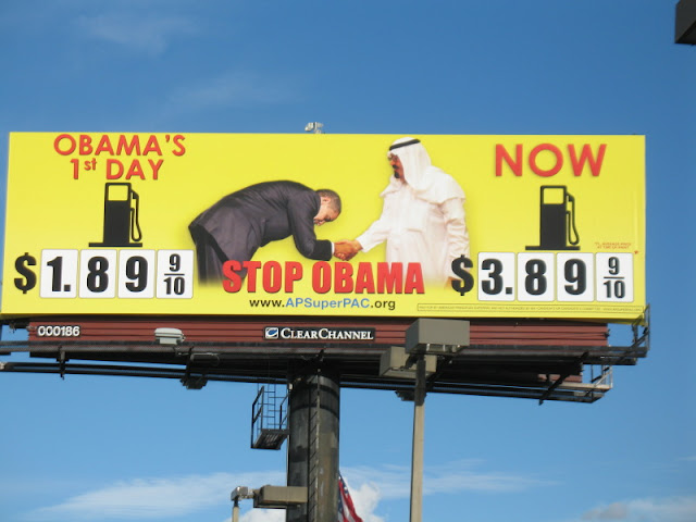 Doing Advance Work: Great billboard in Tampa, Florida, Obama bowing to ...