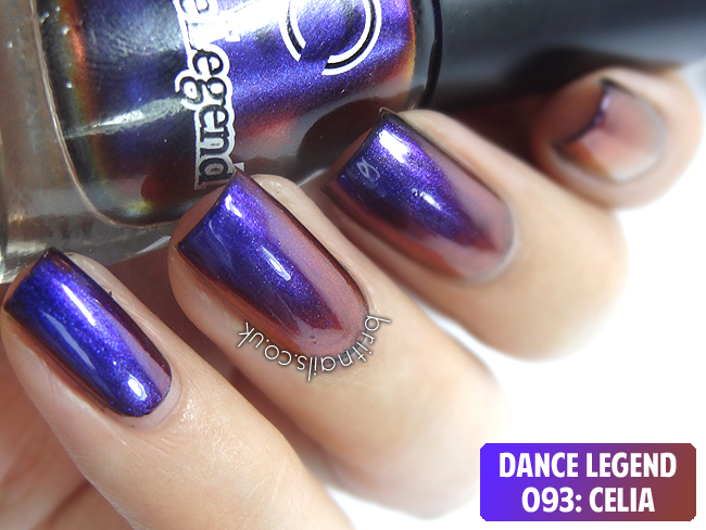 Dance Legend Chameleon Collection Swatches and Review | Brit Nails
