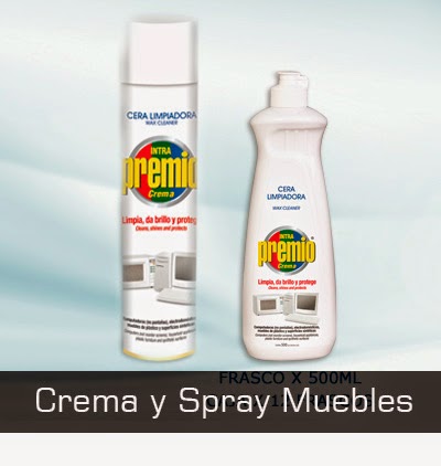 Crema y Spray para Muebles Plásticos y Artefactos - Catalogo LDH