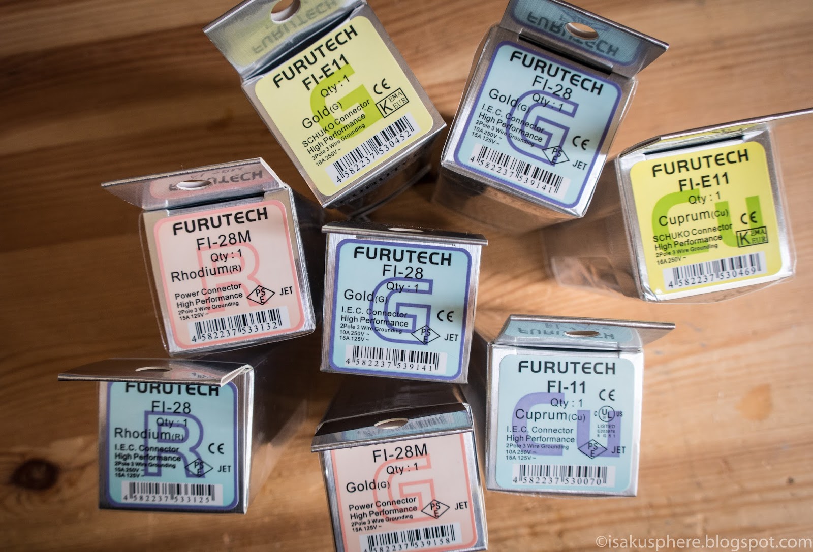 Listening Notes Wien Furutech FI11 ・FI28 AC Plugs Review / フルテック