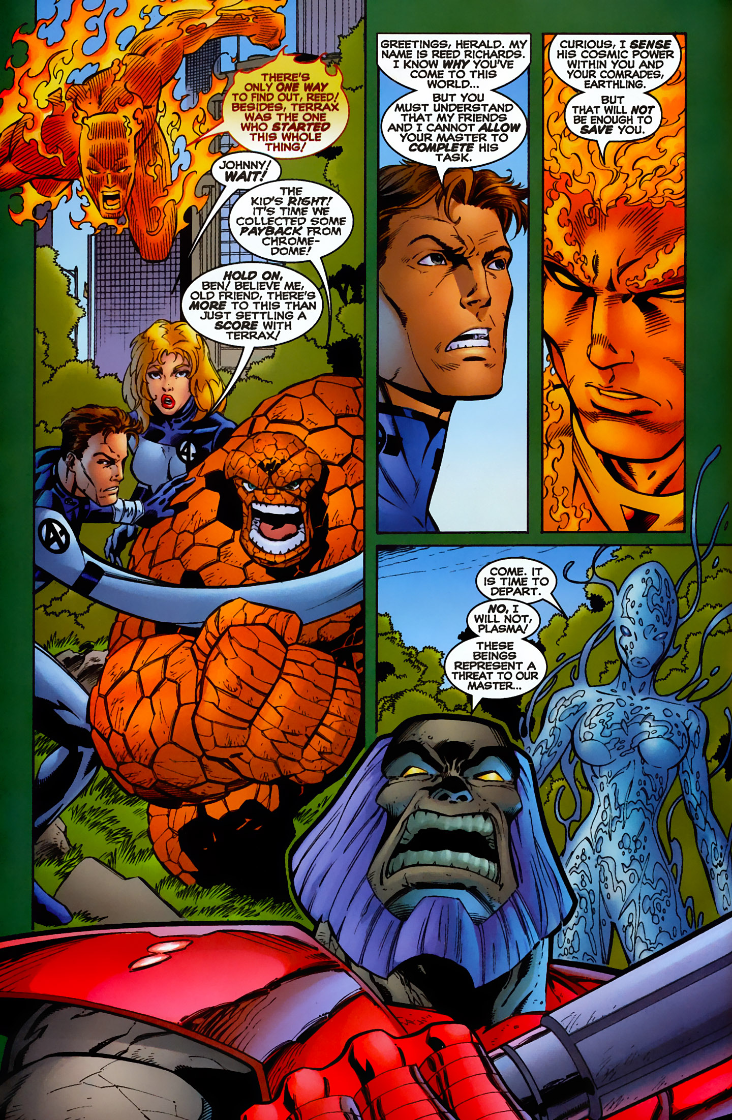 Read online Fantastic Four (1996) comic -  Issue #12 - 7