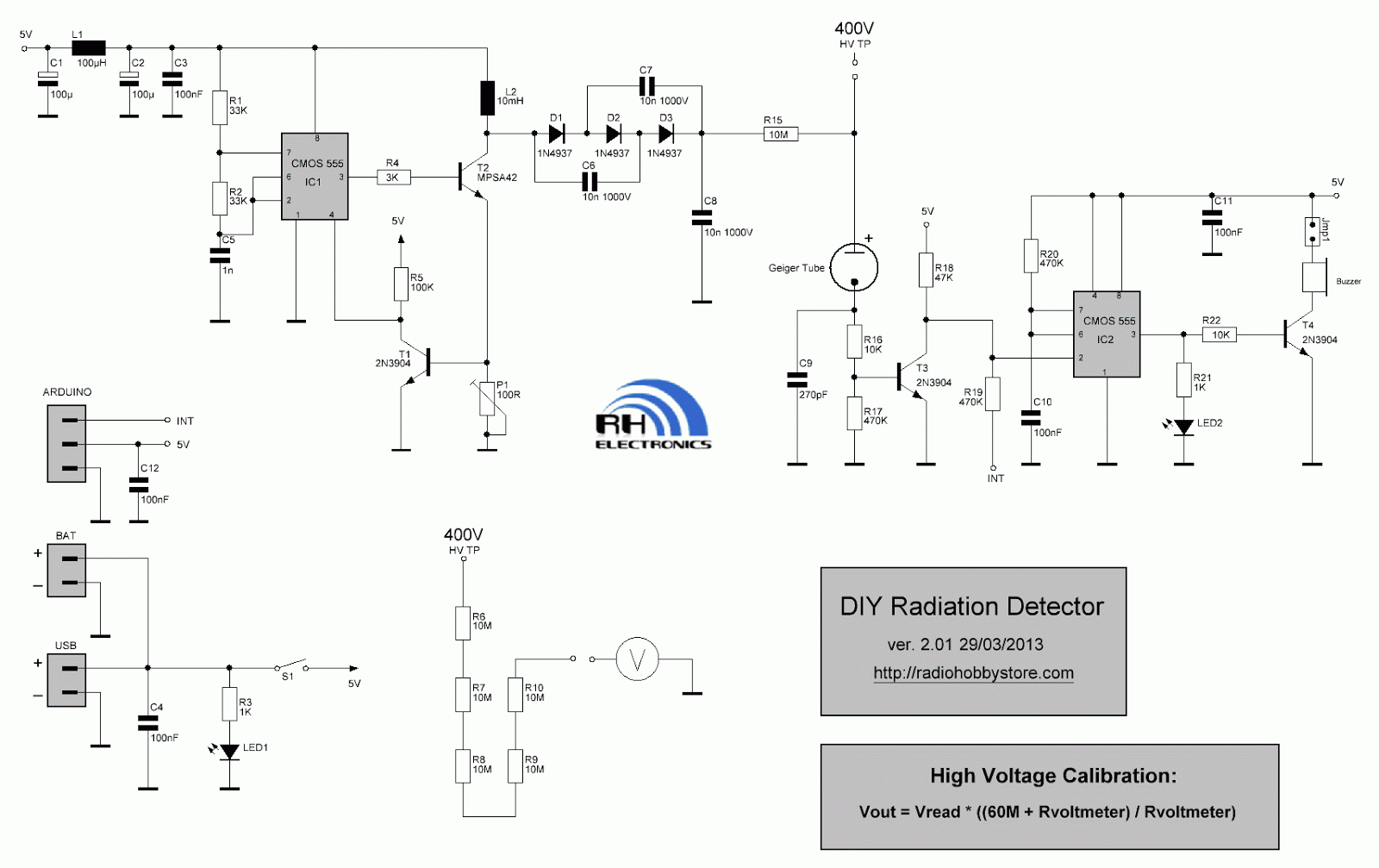 13+ Geiger Counter Schematic | Robhosking Diagram