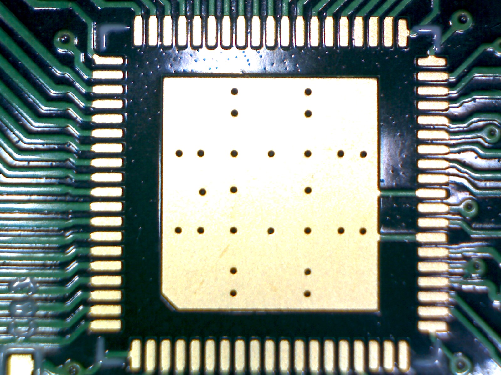solder mask bridge between QFN pads, how important? Page 1