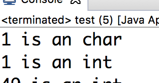 java를 잡아 - java에서 char형을 int형으로 바꾸는 법(convert char into int in java)