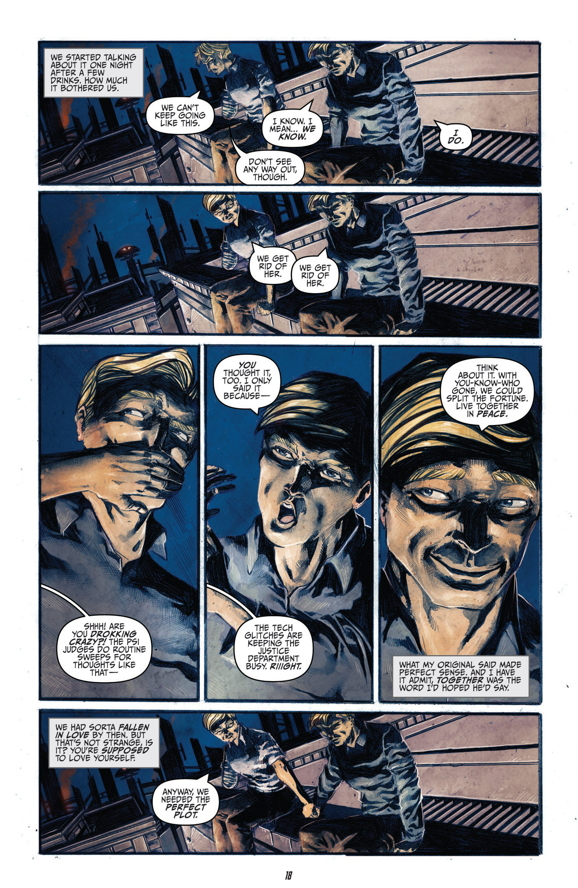 Read online Judge Dredd (2012) comic -  Issue #7 - 21