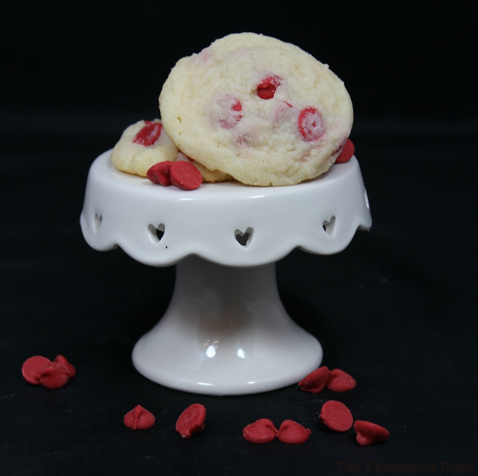 The Freshman Cook Red Chip Valentine Cookies/ Fill The Cookie Jar