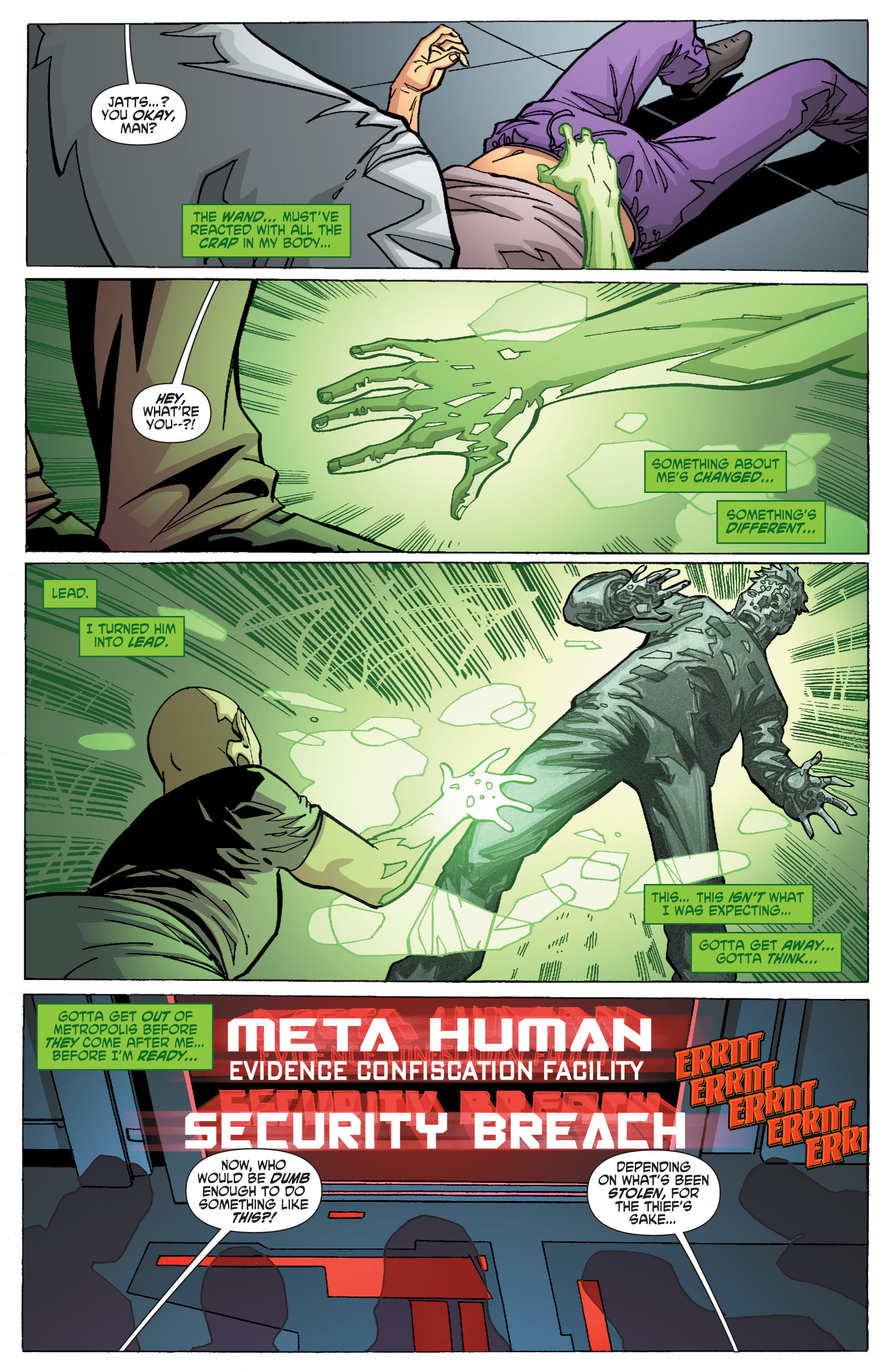 Read online Batman Beyond (2011) comic -  Issue #1 - 8