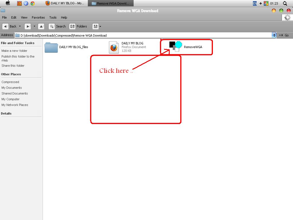 How to change Black Screen in Windows XP Nissongo's Diary