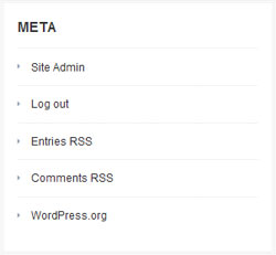 widget meta wordpress