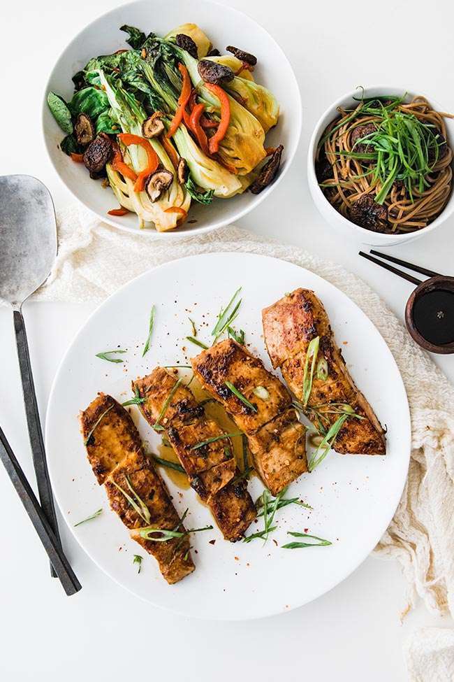 Soy Ginger Marinade Pan Seared Halibut Recipe