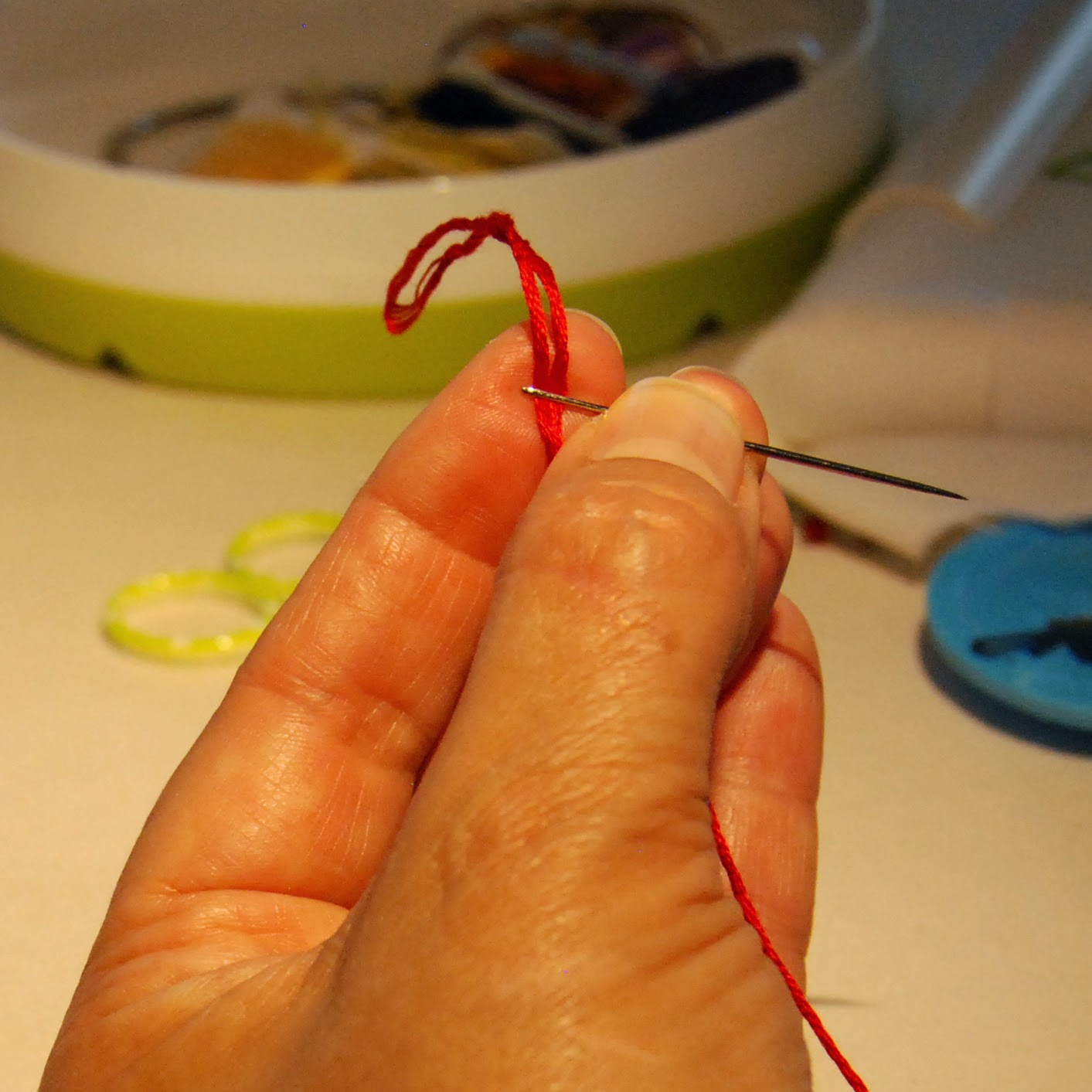 Pedal Sew Lightly Tips on Tuesday / Floss + Needle