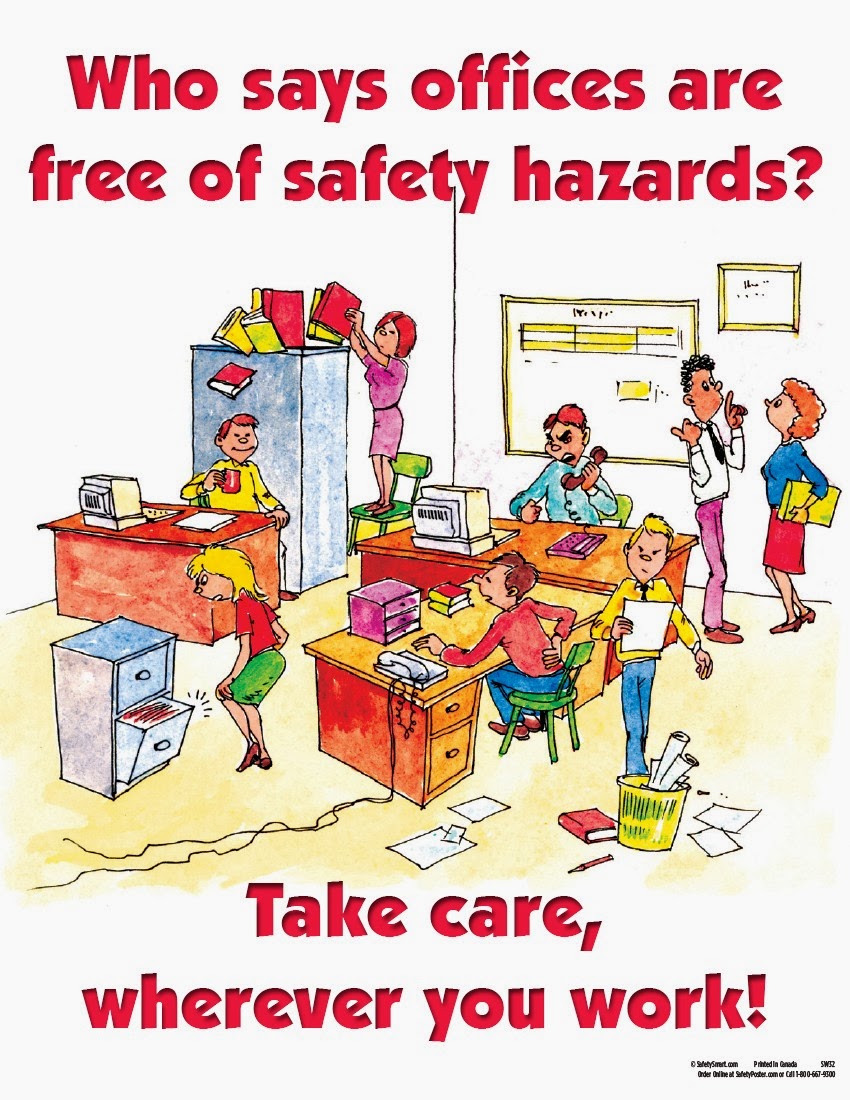 Office Safety Poster Office Safety Safety Posters And Safety - IMAGESEE