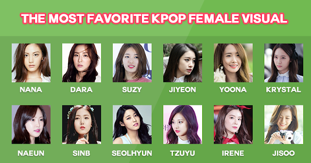 [Closed] The Most Favorite Kpop Female Visual (Round 1) - iKpopTV