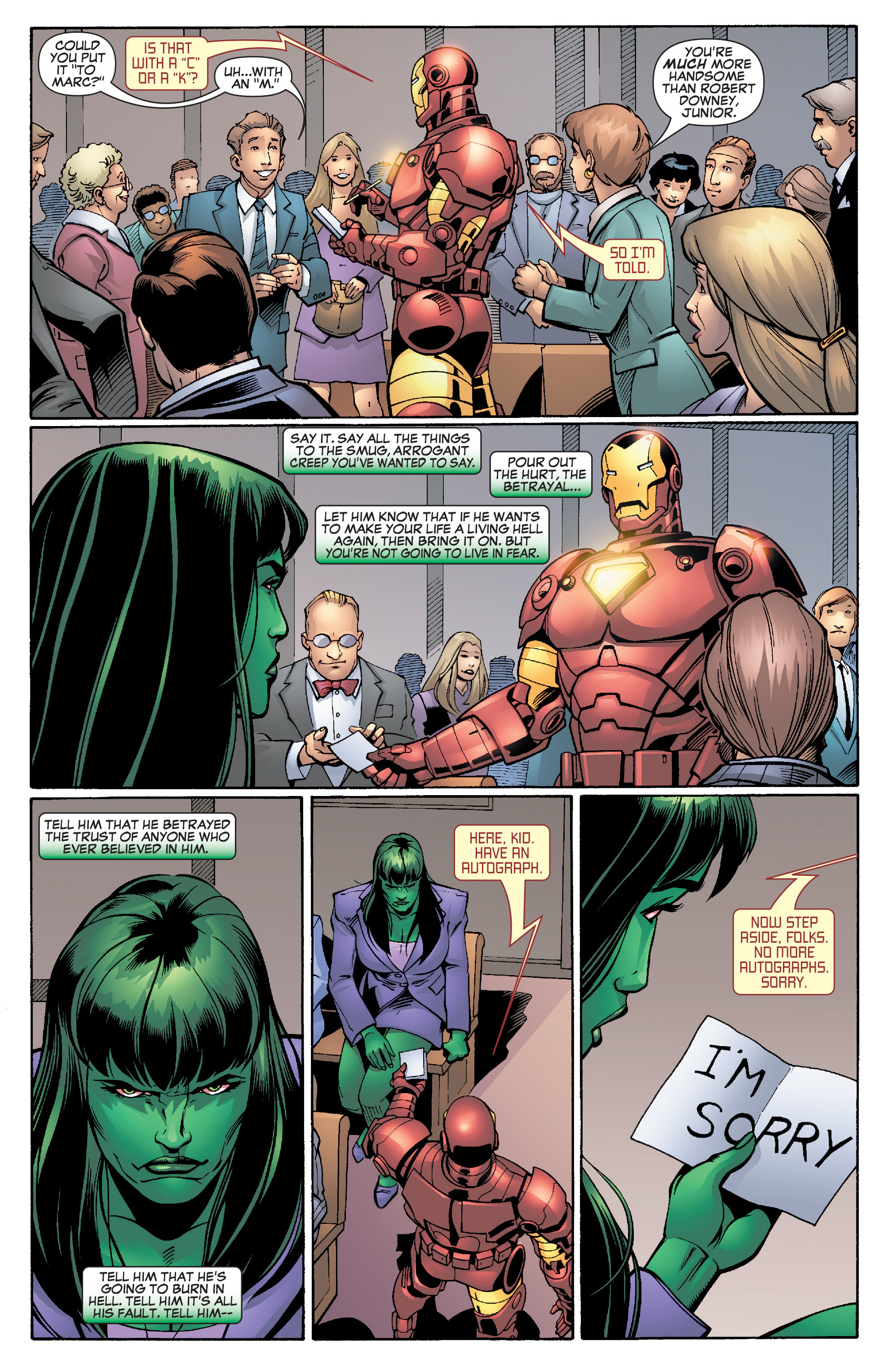 Read online She-Hulk (2005) comic -  Issue #27 - 21
