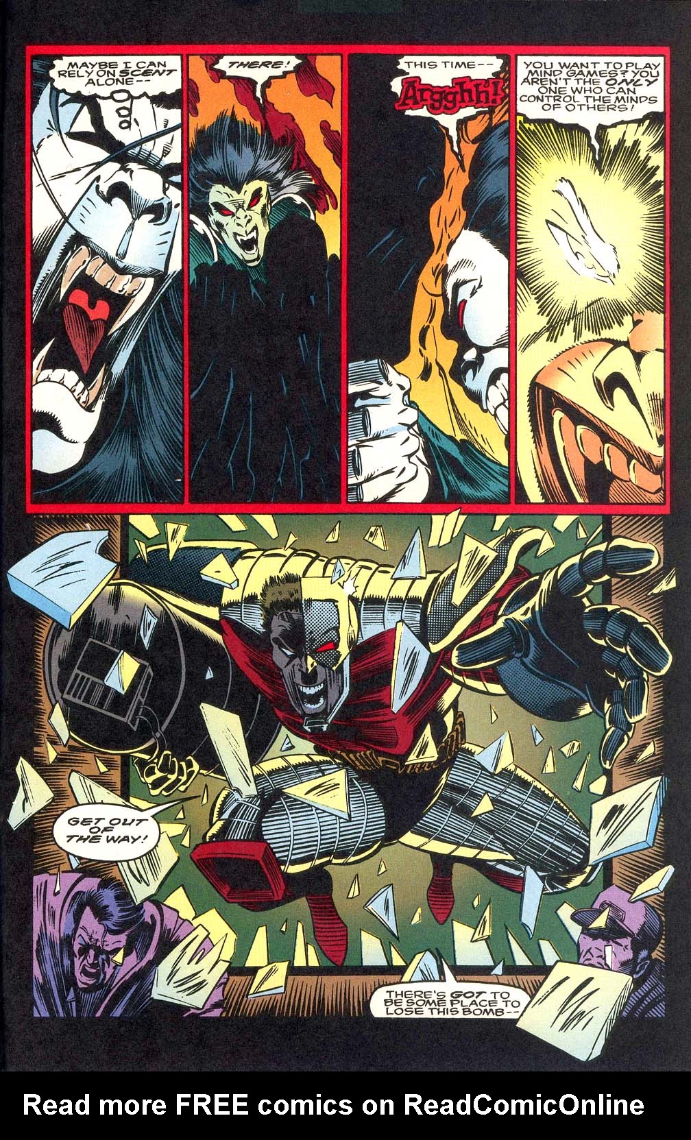 Read online Morbius: The Living Vampire (1992) comic -  Issue #19 - 21