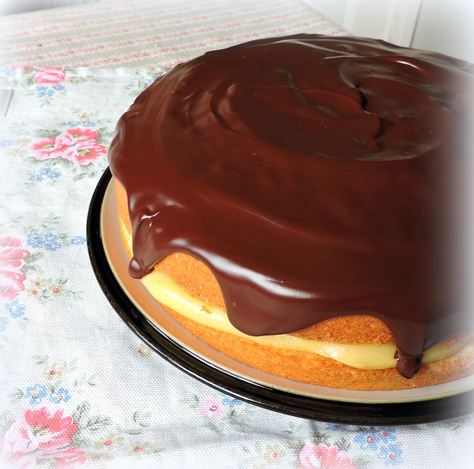 Boston Cream Pie The English Kitchen