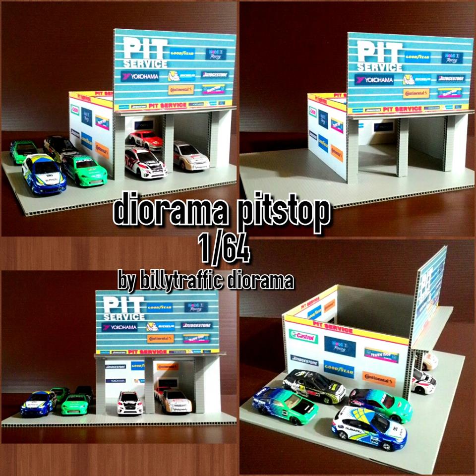 DIORAMA GARAGE & DIECAST for sale INDONESIA KATALOG DIORAMA DIECAST