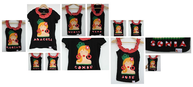 Camisetas flamencas Pikapic