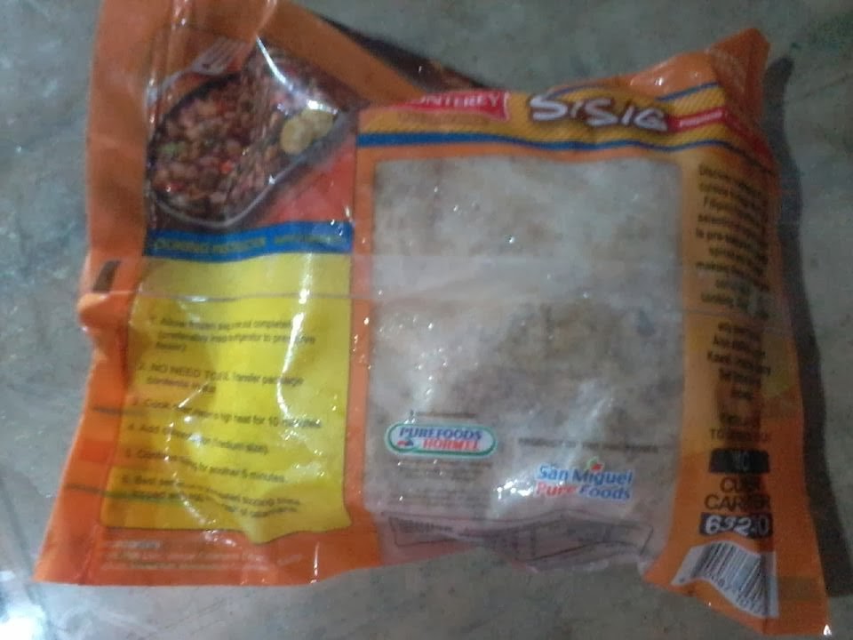 Monterey Ready to cook Sisig