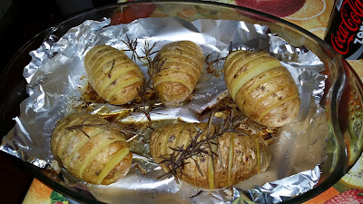 Patatas asadas al aroma de romero