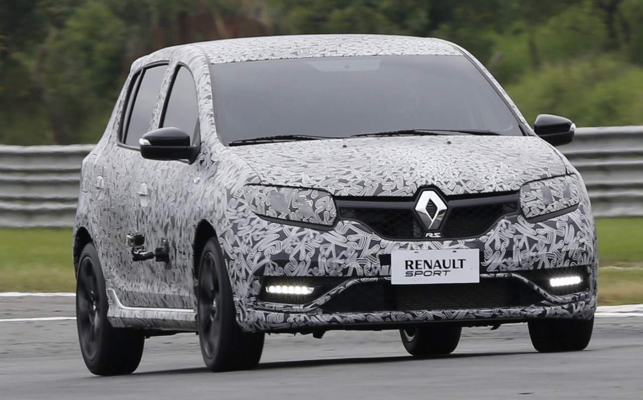 Renault divulga mais imagens oficiais do Sandero R.S.
