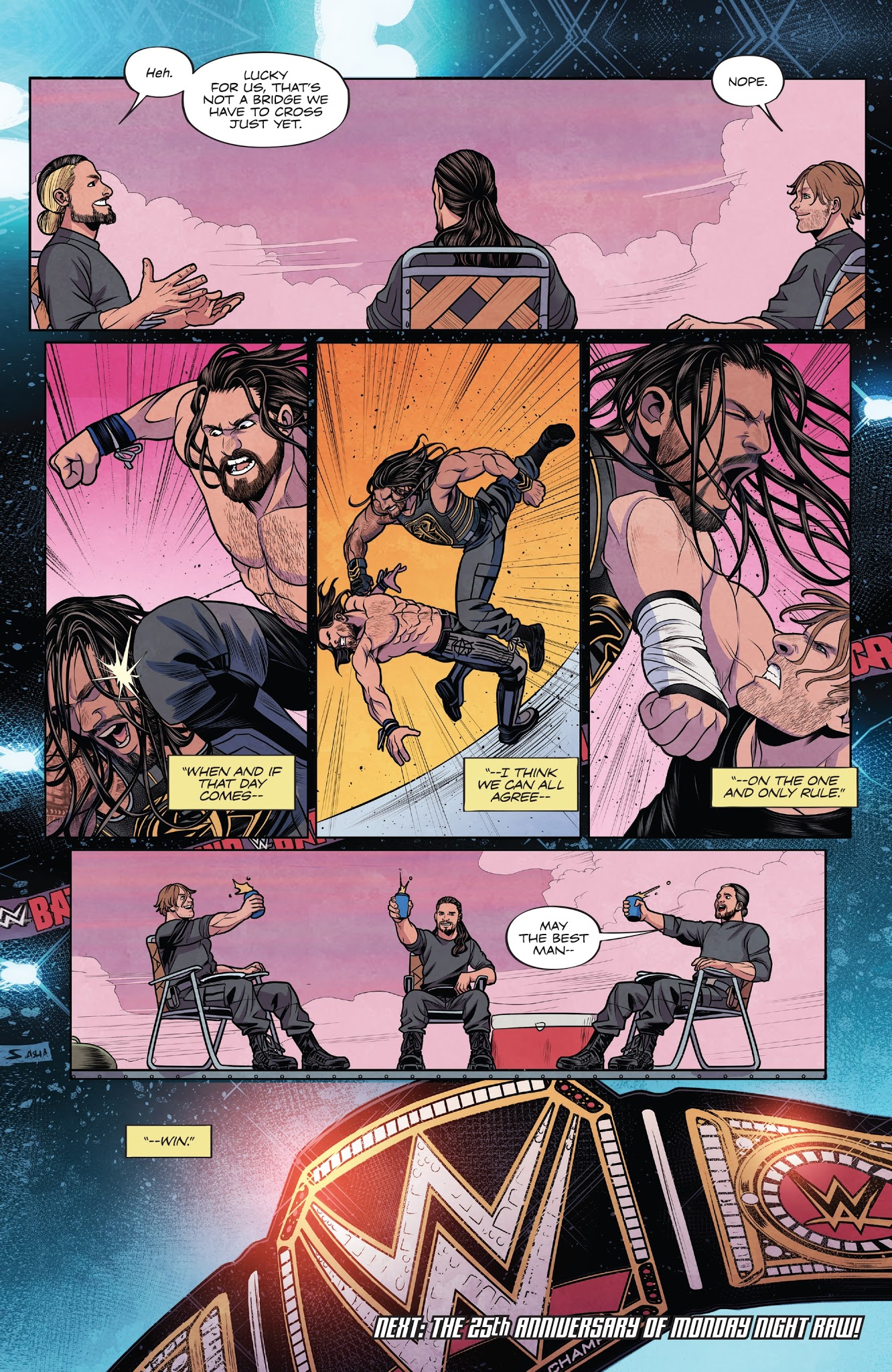 Read online WWE comic -  Issue #12 - 22