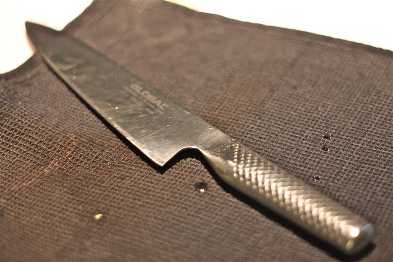 Extra Virgin Chef I do not weep at the world. I am too busy sharpening my knives.