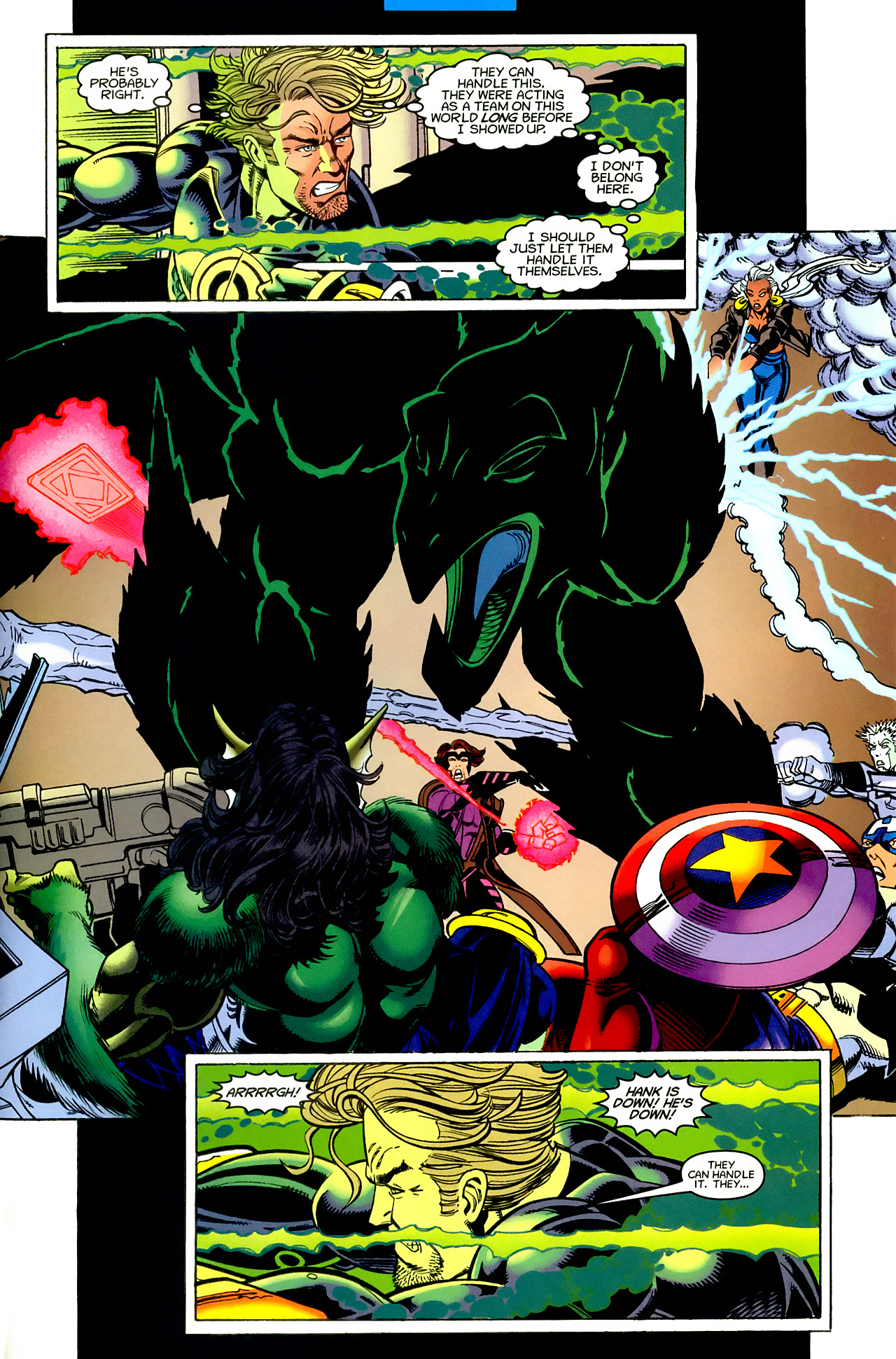 Read online Mutant X comic -  Issue #25 - 34
