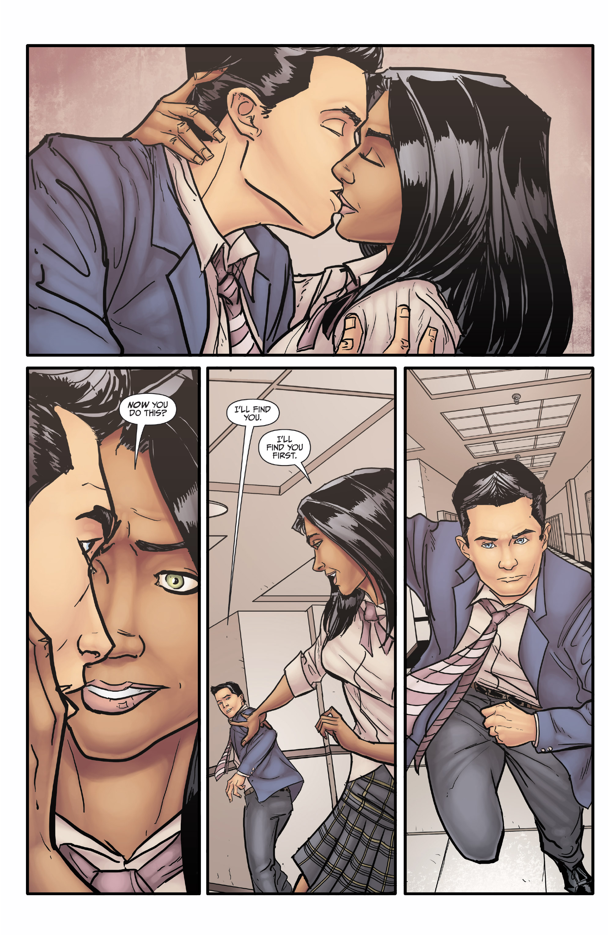 Read online Morning Glories comic -  Issue #1 - 8