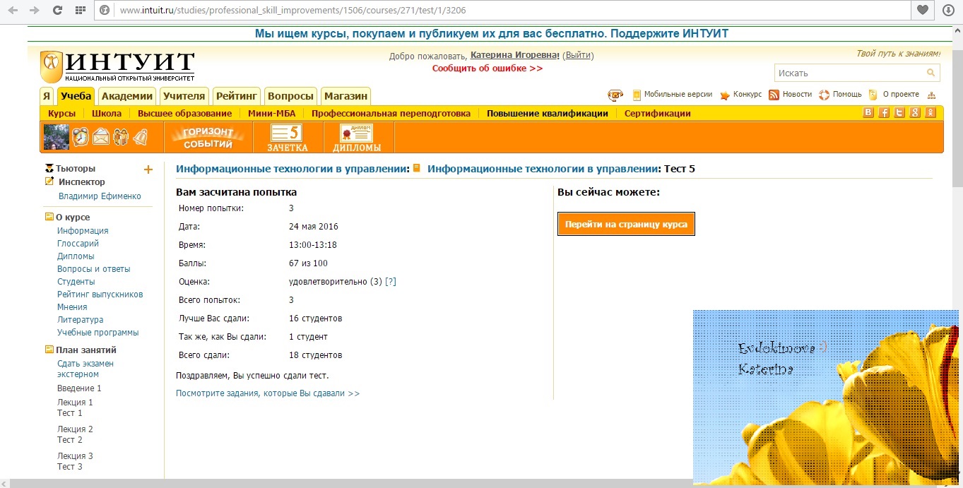 База интуит