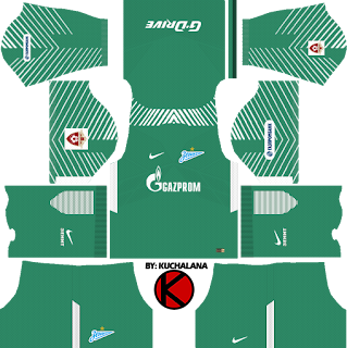 Zenit St Petersburg Kits 2017/18 - Dream League Soccer
