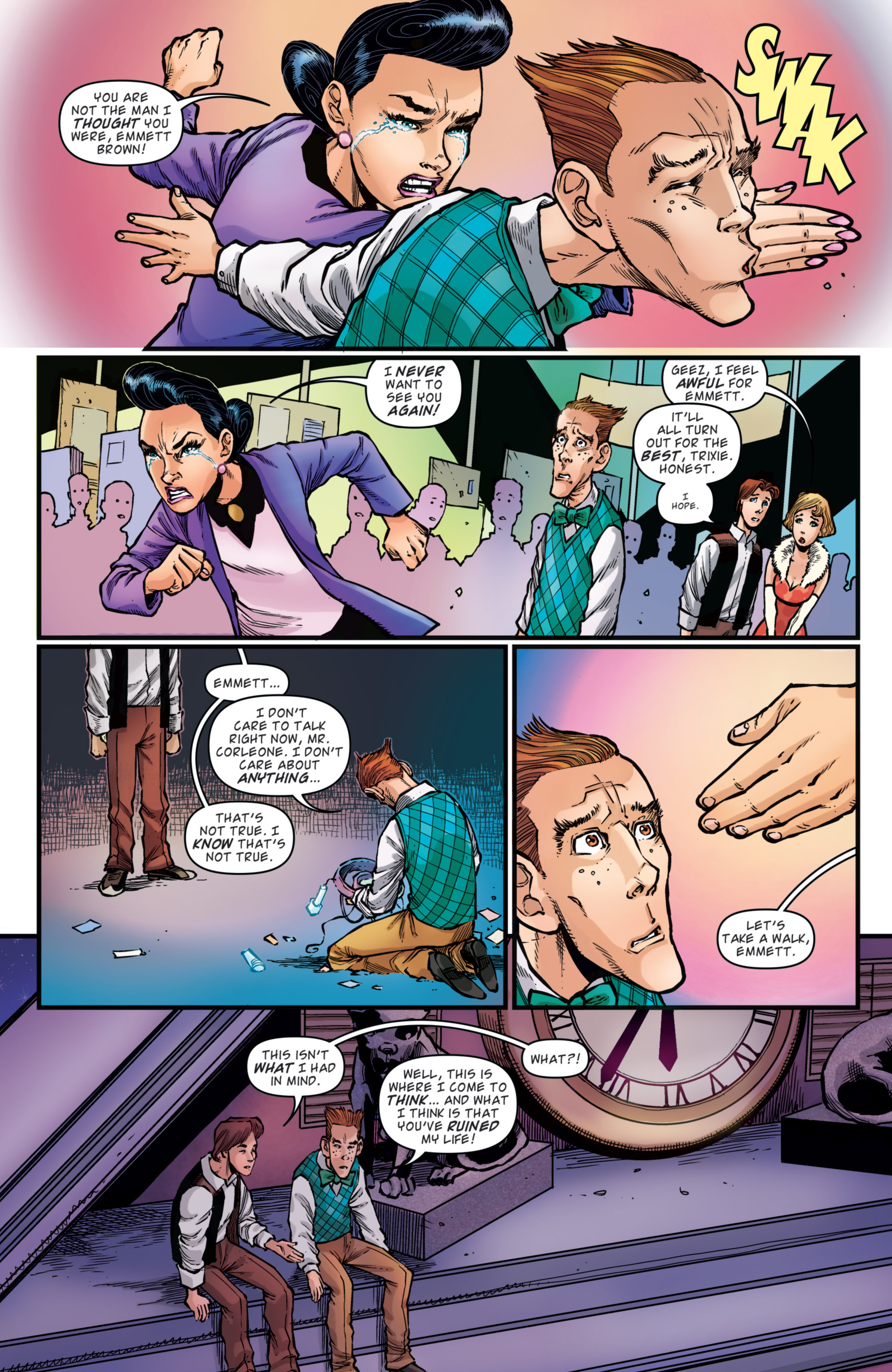 Read online Back to the Future: Citizen Brown comic -  Issue #4 - 25